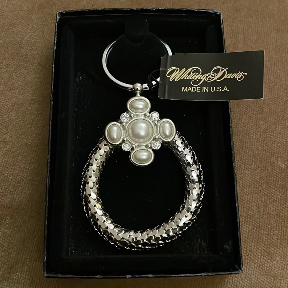 Whiting and Davis Keychain